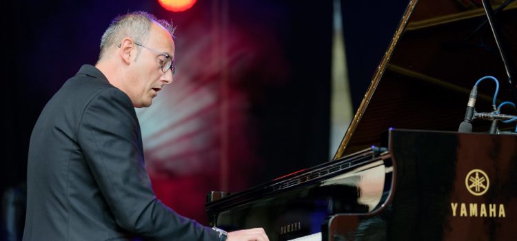 Il pianista compositore Pasquale Stafano al Krakow Summer Festival di Cracovia. Foto di Domenico Iannantuono