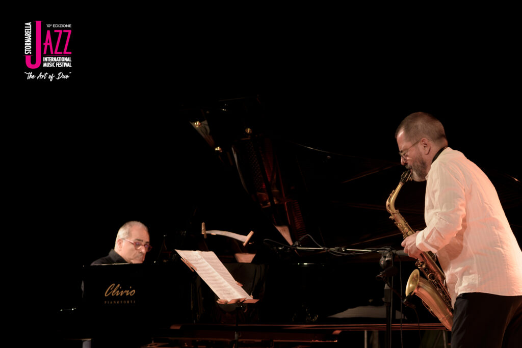 Enrico Pieranunzi Rosario Giuliani - Stornarella Jazz Festival 2023 - Foto di Domenico Iannantuono